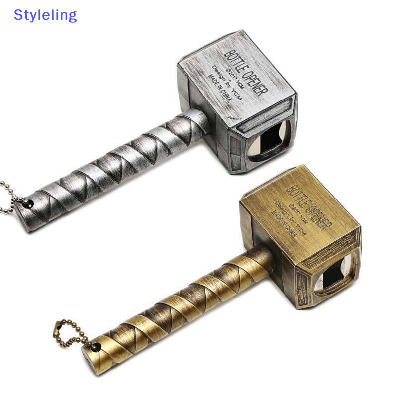 Styleling 1 cái dụng cụ mở chai bia búa đóng chai tay cầm bia hình Thor dụng cụ mở chai bia