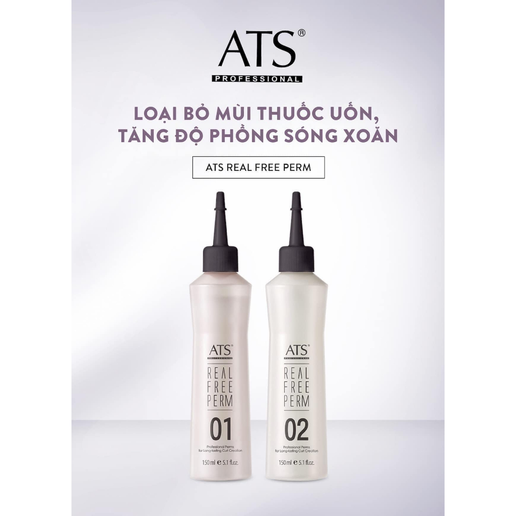 Thuốc uốn lạnh và uống trực tiếp ATS Real Free Perm