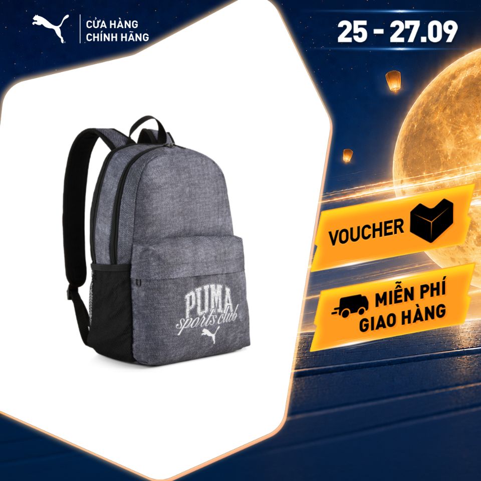 Ba lô Thời Trang PUMA Unisex PHASE CLASS Backpack Black Màu Đen