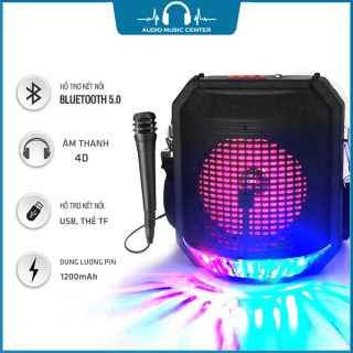 Loa Kẹo Kéo Karaoke Bluetooth Mini ALP 401 - Tiện lợi - Âm to thumbnail