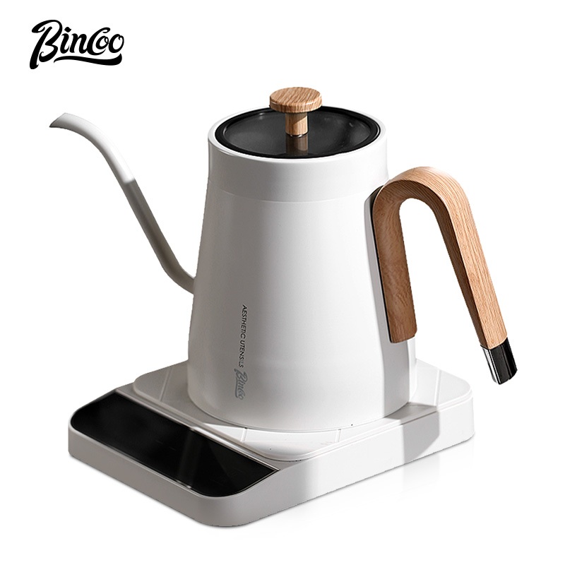 BINCOO Electric Kettle Constant Temperature Hand Brewed Coffee Pot Intelligent Temperature Controlled Thin Spout Pot for Home and Office Large Capacity 800ML ราคา 1,955 บาท*ส่งฟรี