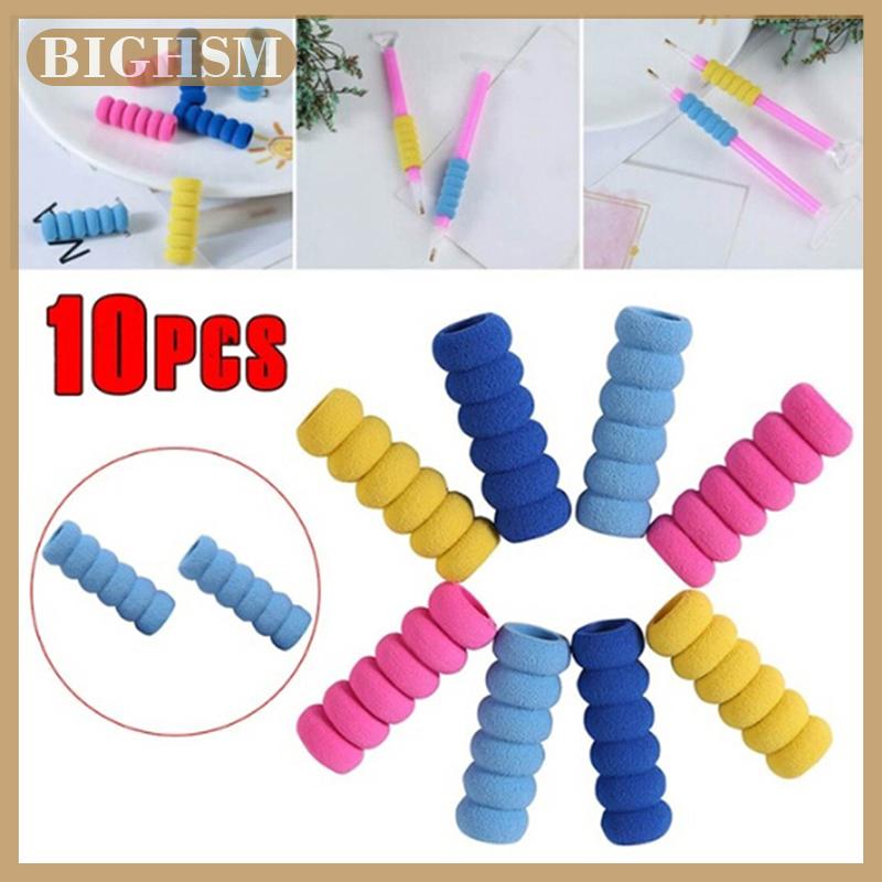 BIGHSM 10 pcs mềm chống trượt bút tay áo cho Kim Cương sơn công cụ khoan bút Grip