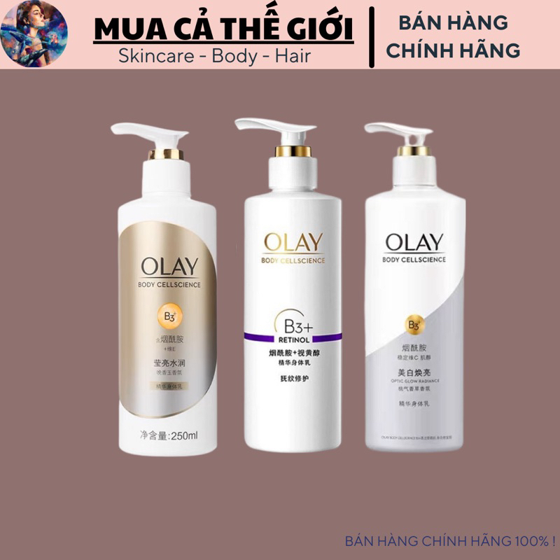 Dưỡng thể Olay B3 Retinol ( Olay Retinol Body )