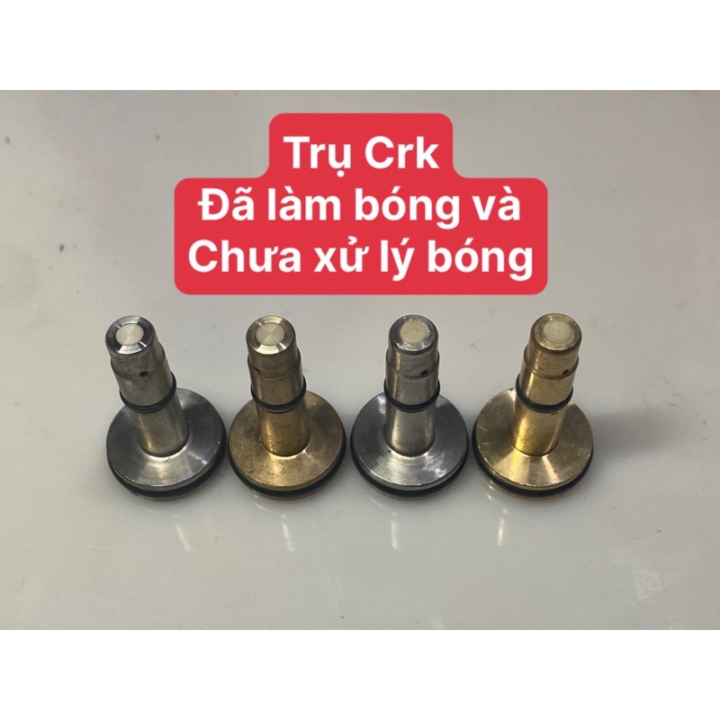 Trụ Lò Xo Đĩa CRK đóng sẵn nhựa Peek Đức! Mẫu gia công bóng sẵn và loại chưa gia công