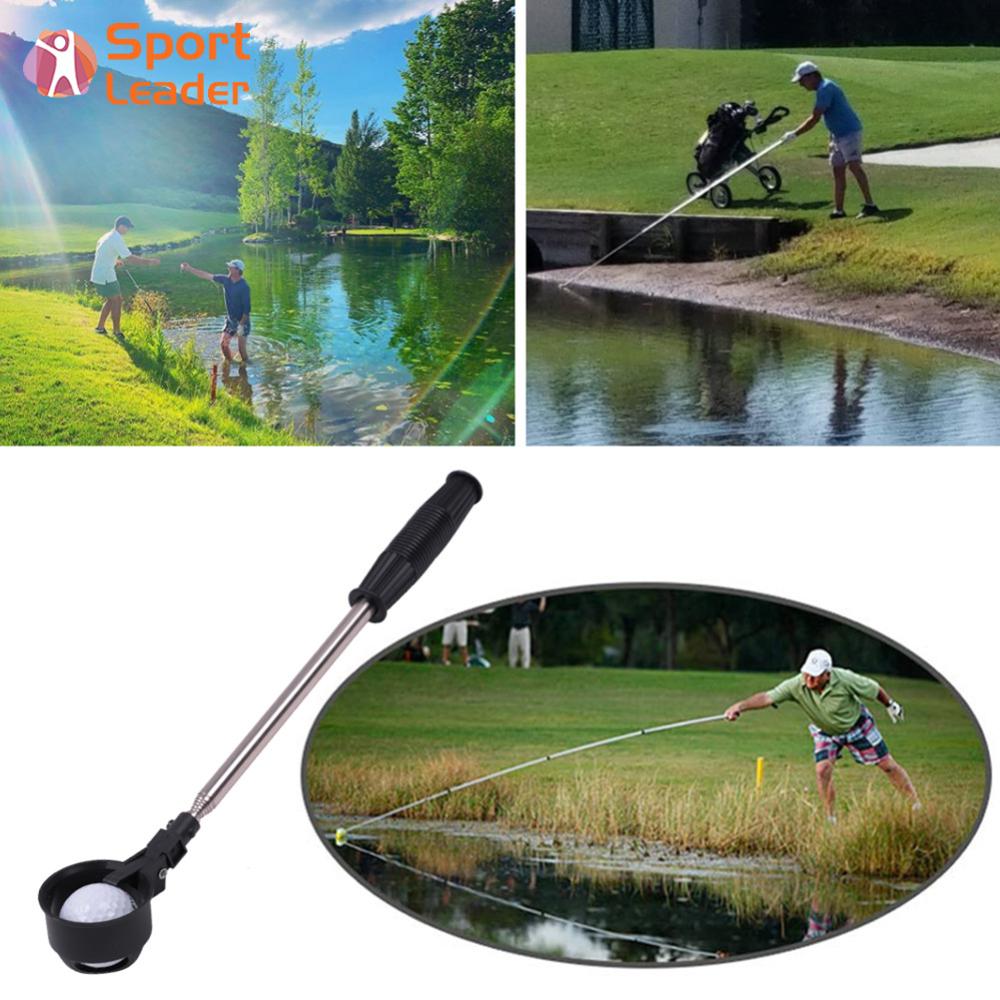 Gậy nhặt bóng golf thép 8 phần kính thiên văn Golf Bóng picker cho nước
