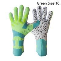 YNXZK 1Pcs Finger Protection Goalkeeper Gloves Anti-slip Thickened Latex Goalie Gloves  Wear-resistant Football Soccer Gloves for Adults Kids