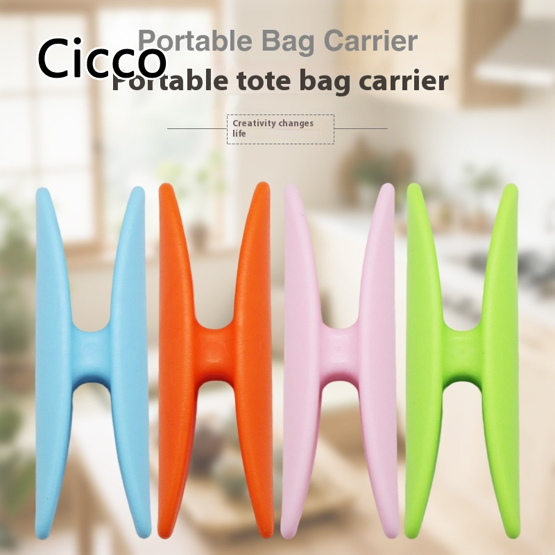 Cicco Ergonomic xách tay hàng tạp hóa nâng lên cho dễ dàng mang theo, chống tay cầm trượt