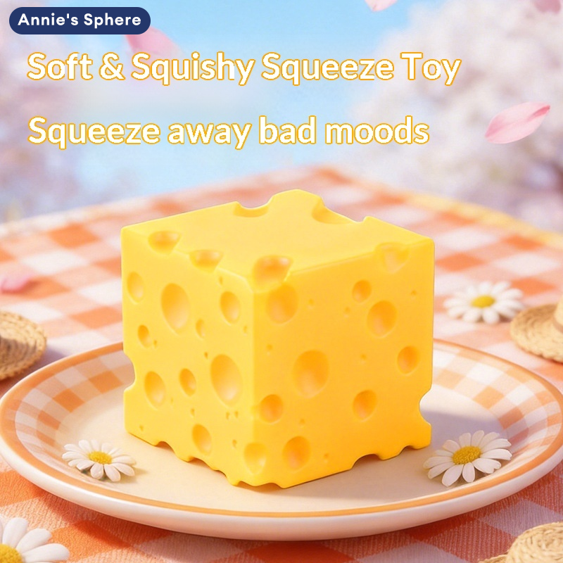 Annie's Sphere Squeezy Toy, Cute Boiled Candy-Shaped Toy with a Good-Natured Face and a Boiling Basket. for Stress Relief and Fun Play. ราคา 57 บาท*ส่งฟรี