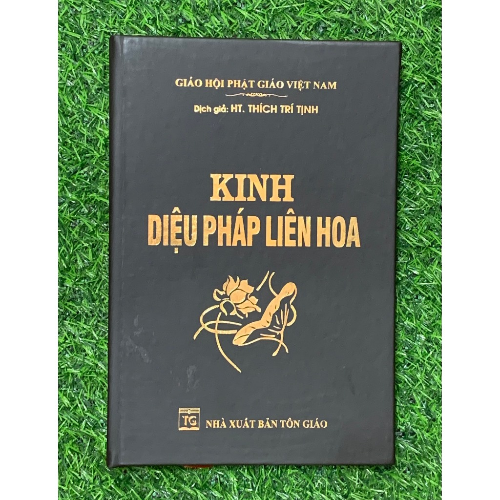 Sách - Kinh Diệu Pháp Liên Hoa (Bìa Da) -HT-MK