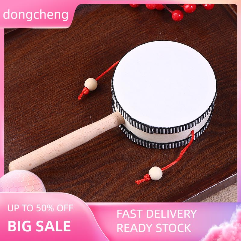 dongcheng Xách tay 4 inch tay lắc Trống Gỗ orff nhạc cụ Rattle thời thơ ấu cổ điển truyền thống Rattle trẻ em Vòng chuông Giá  117,619 Đồng*Miễn phí vận chuyển