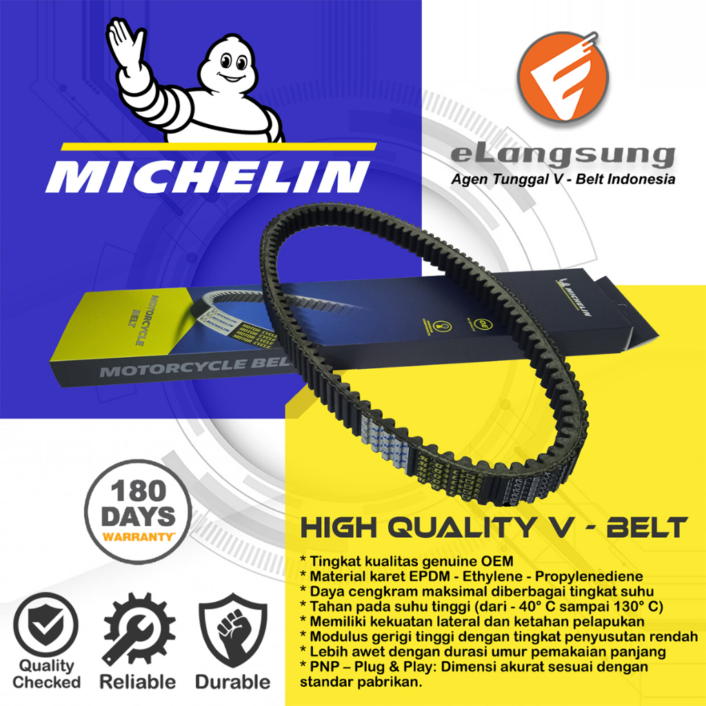 Michelin Van Belt XMAX B5X Bergaransi 180 Hari - eLangsung Harga 588,000 rupiah*Gratis Ongkir