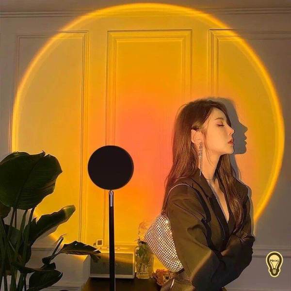 Bảng giá 【HOT TIKTOK】Đèn LED Chiếu Hiệu Ứng Bình Minh Hoàng Hôn, Mặt Trời Làm Đèn DECOR Trang Trí, Quay Phim Chụp Hình, Có Thể Điều Chỉnh Độ Cao