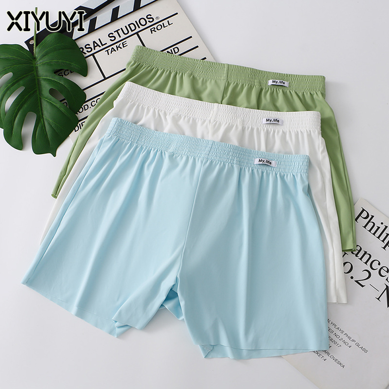  Xiyuyi nam Lụa băng đồ lót không đường may thoải mái sảng khoái và thoáng khí đồ lót thân thiện với da 