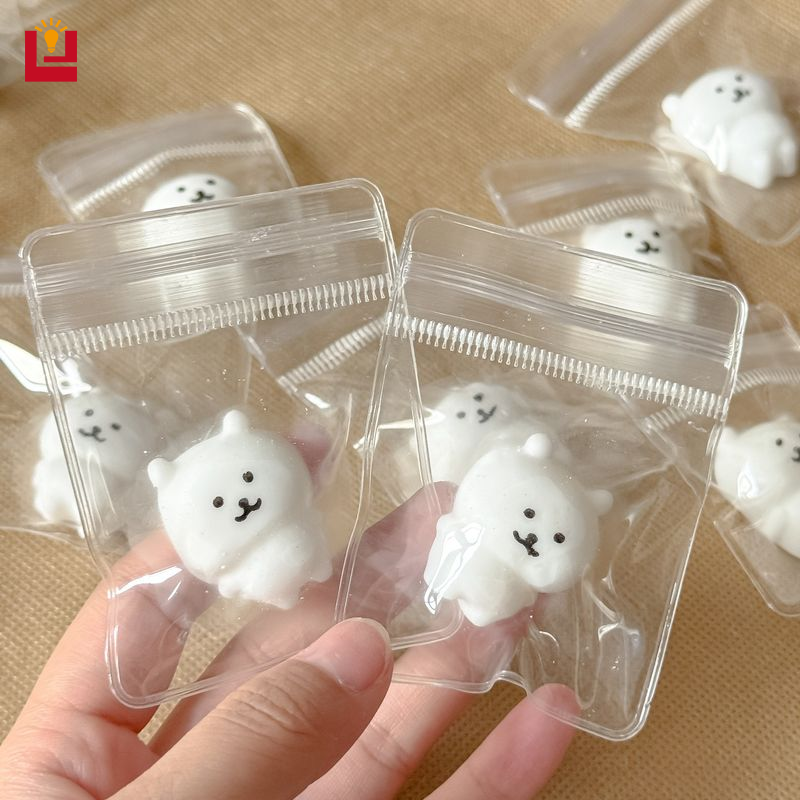 [Squishy Toys, Anti-Stress Toys, Slow Squishies, Cute Little Bear Soft Toy with Stress Relief, Slow Rebound, Squeeze Fun, Playful Animal, Soft Tpu for Kids and Adults.,Cute Mini Bear Squishy Toy with Slow Rebound Stress Relief Soft TPR Playful Animal Sque ราคา 17 บาท*ส่งฟรี