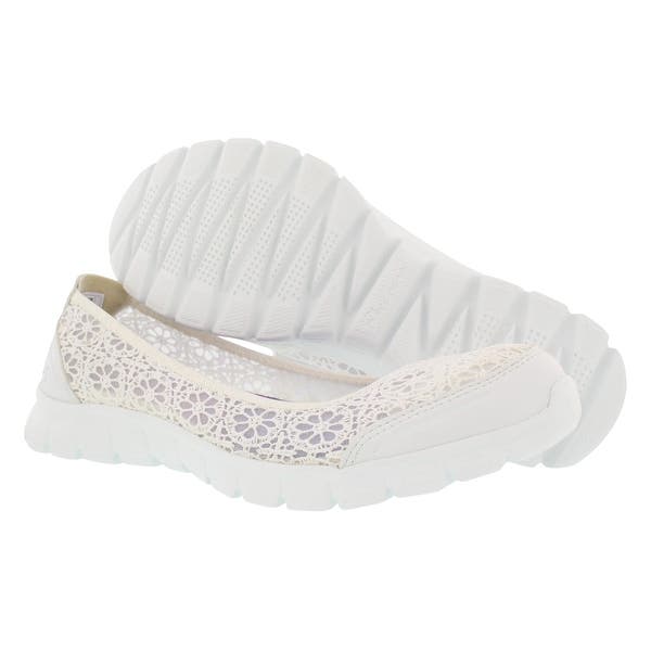 skechers mesh slip on mules