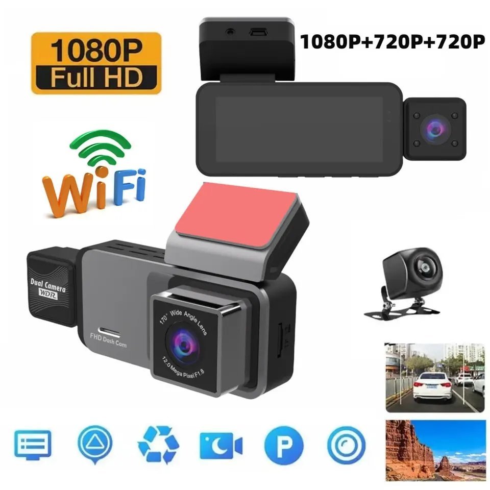 Ontekco A50 Promax - Camera Hành Trình HD, Ghi Hình Trước Sau