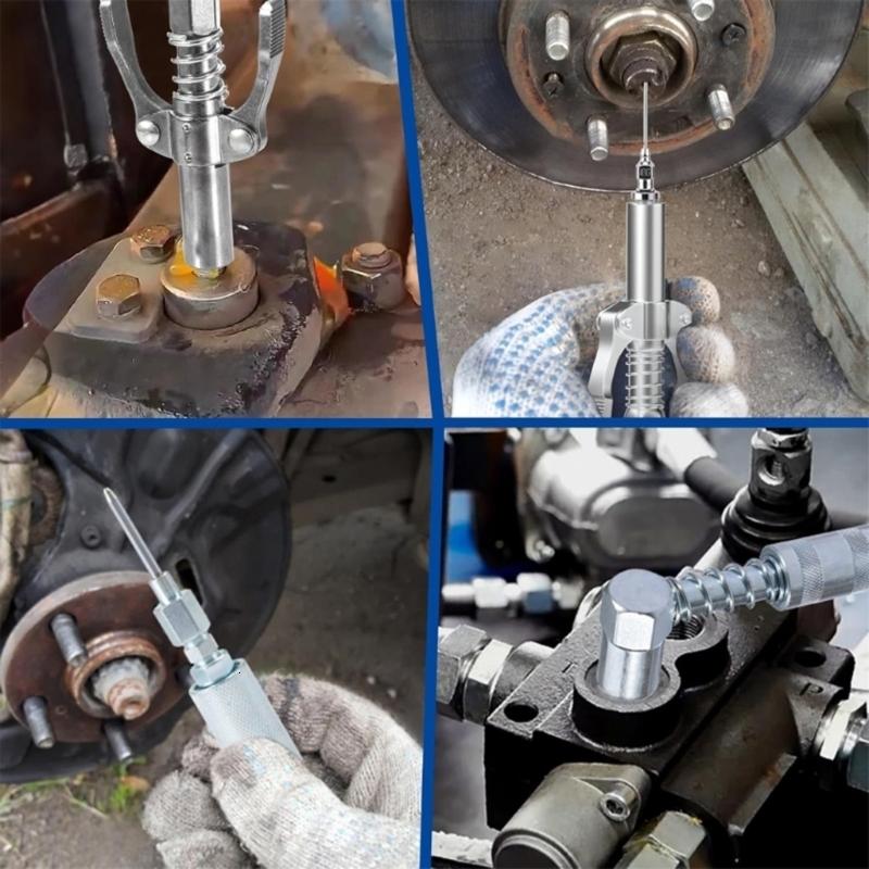 Mỡ Adapter Bộ phụ kiện 90 độ Coupler với vòi phun thích hợp cho 1/8 NPT mỡ Súng phổ khả năng tương thích