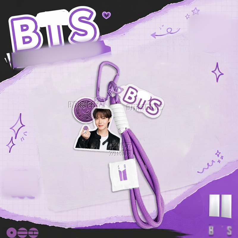 clu BTS Acrylic Keychain BTS x OREO Hotteok J-HOPE JIMIN Pendant For Backpacks Bag Keys ulc