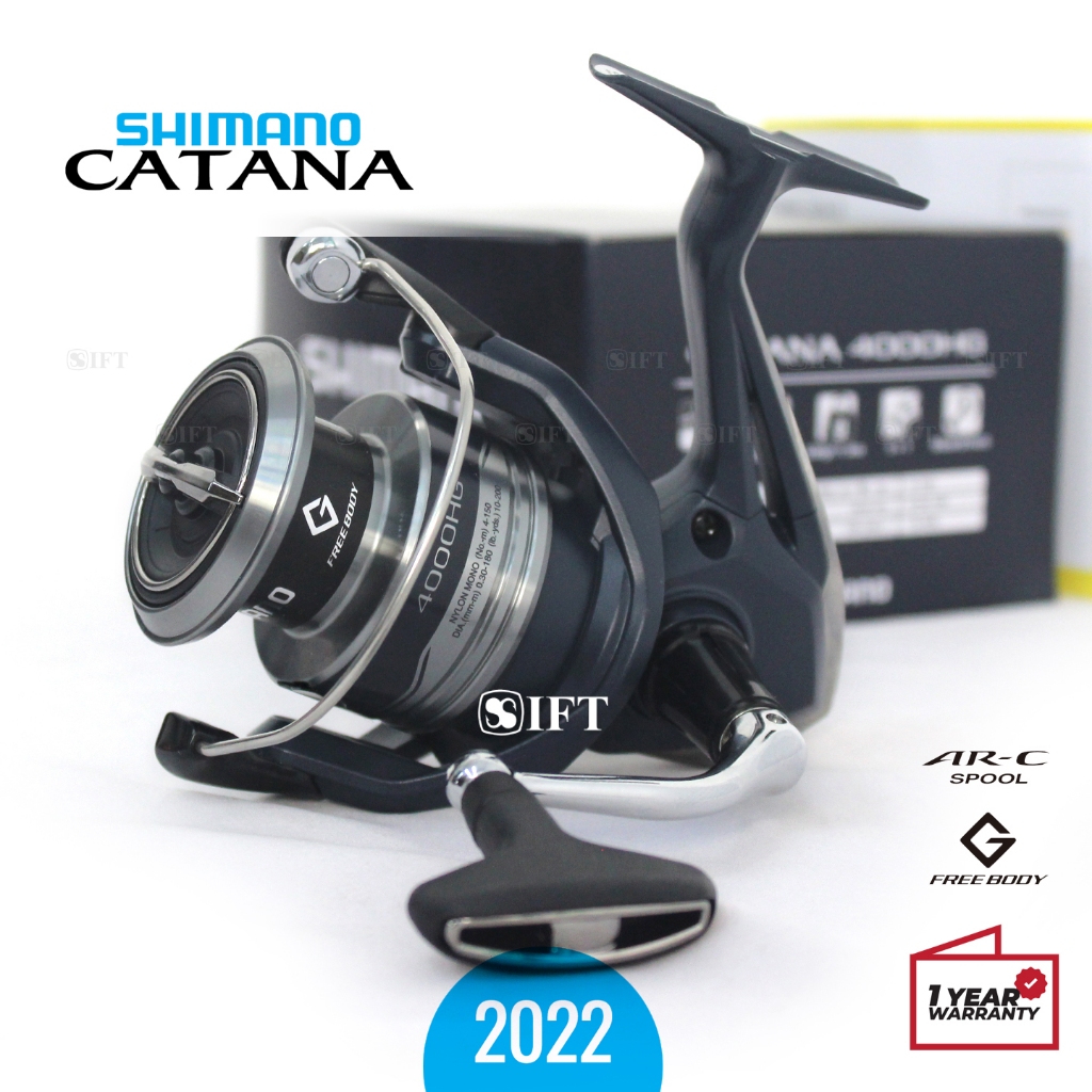harga reel shimano catana 4000 fc 2022 4000HG Spinning Fishermanshub Providing everything you need in a reel to get out and enjoy a day on the water Beli Reel Shimano Catana 4000