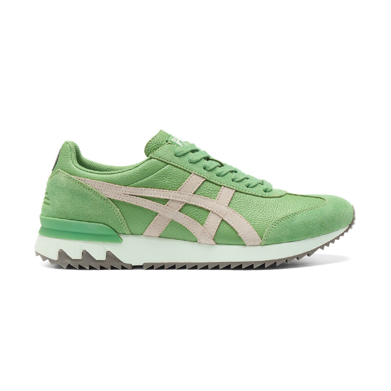 Onitsuka Tiger Green Mexico 66 Lightweight Breathable Leather Low