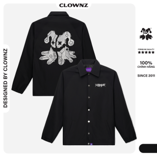 Áo khoác gió phản quang local brand Clownz Cyber dài tay, vải gió 2 lớp, unisex nam nữ thumbnail