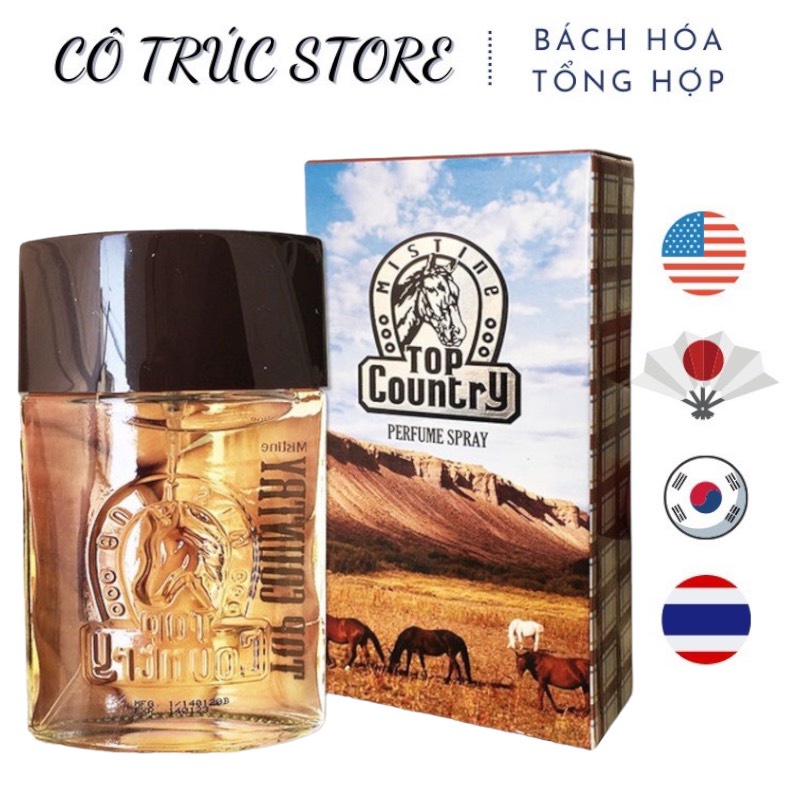 Nước Hoa Ngựa Top Country Mistine Thái Lan