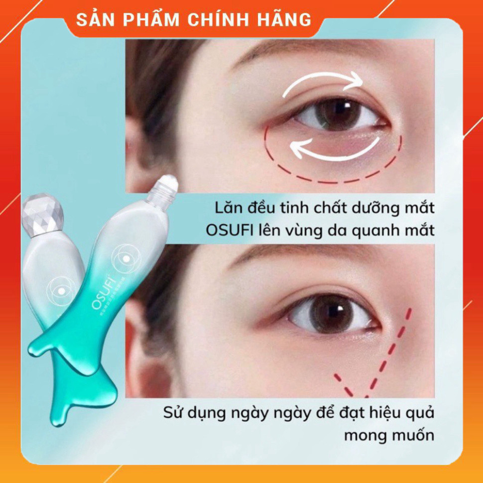 {chính hãng} Tinh Chất Dưỡng Mắt Nọc Rắn OSUFI Kèm Đầu Lăn 30g - Giảm Thâm Mờ Nếp Nhăn Săn Chắc Vùng