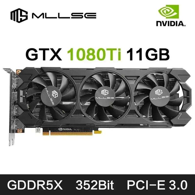 Nvidia Geforce Gtx 1080 Ti 11Gb Gddr5X Graphics Card For Gaming