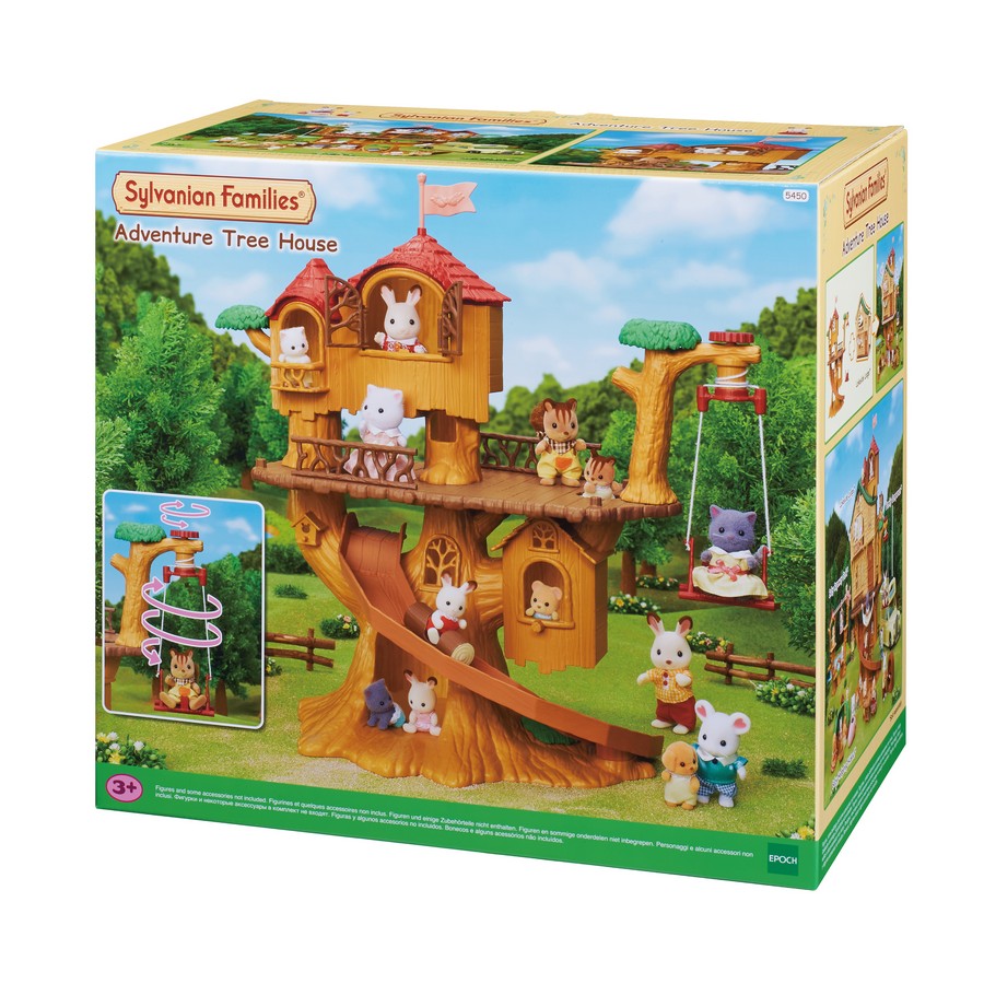 Sylvanian Families Adventure Tree House ของเล่นสำหรับเด็ก (#116114) ราคา 2,490 บาท*ส่งฟรี