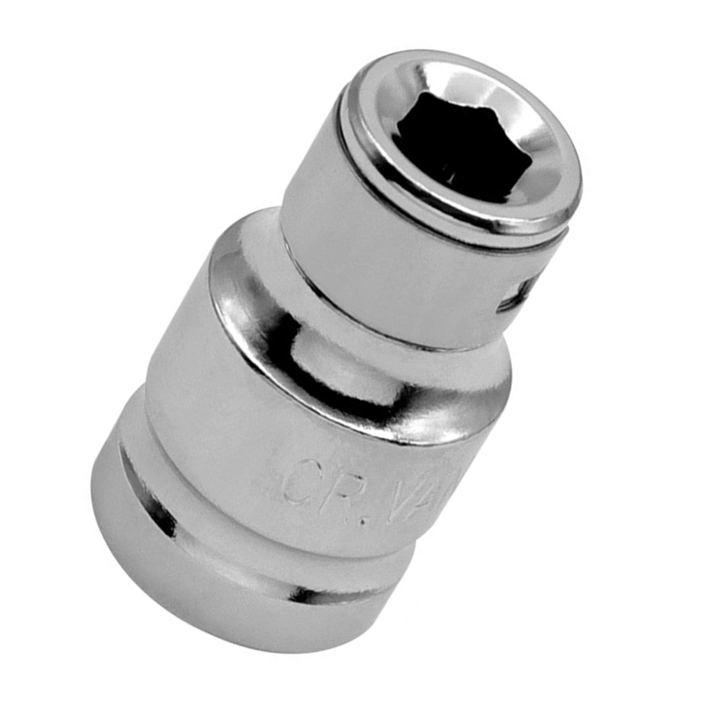 Bộ chuyển đổi mũi lục giác chìm có thể thu vào cho 1/2 Bộ chuyển đổi cờ lê điện tử thay thế vít hiệu quả 12.5mm đến 8/10mm