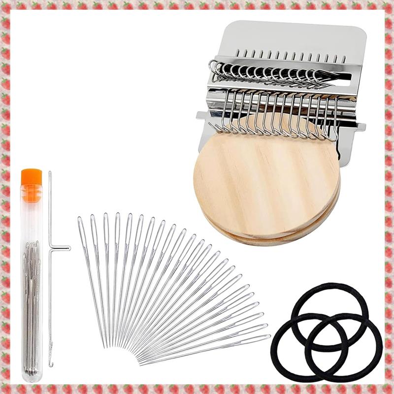 Darning Knit Patch Kit Mini Portable Knitpatch for Mending Jeans Socks&amp Clothes DIY Weave Art