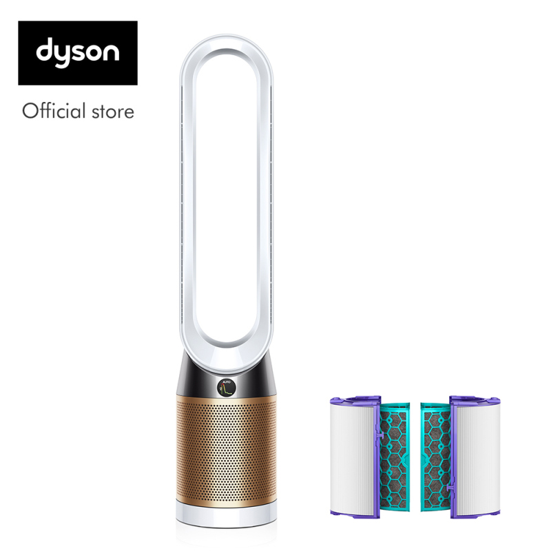 Dyson Pure Cool Cryptomic™ TP06 Air Purifier Tower Fan White Gold with Combi 360° Glass HEPA and Activated Carbon Filter worth $168 Singapore