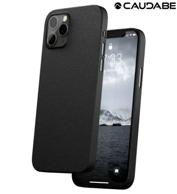 Caudabe Veil (Black) for iPhone 12 Pro Max / iPhone 12 Pro / iPhone 12 / iPhone 12 mini