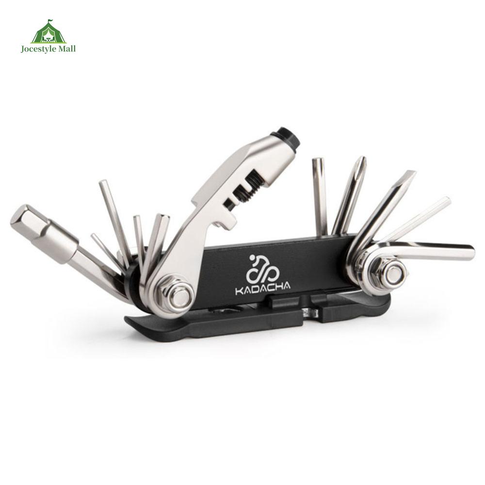 [Jocestyle Mall]15 in 1 Bicycle Multi Tool Tool Lightweight Bike Repairing Suit Wear สวมใส่ไขควง Bike Screatriver ชุดสำหรับเครื่องมือฉุกเฉิน ราคา 148 บาท*ส่งฟรี