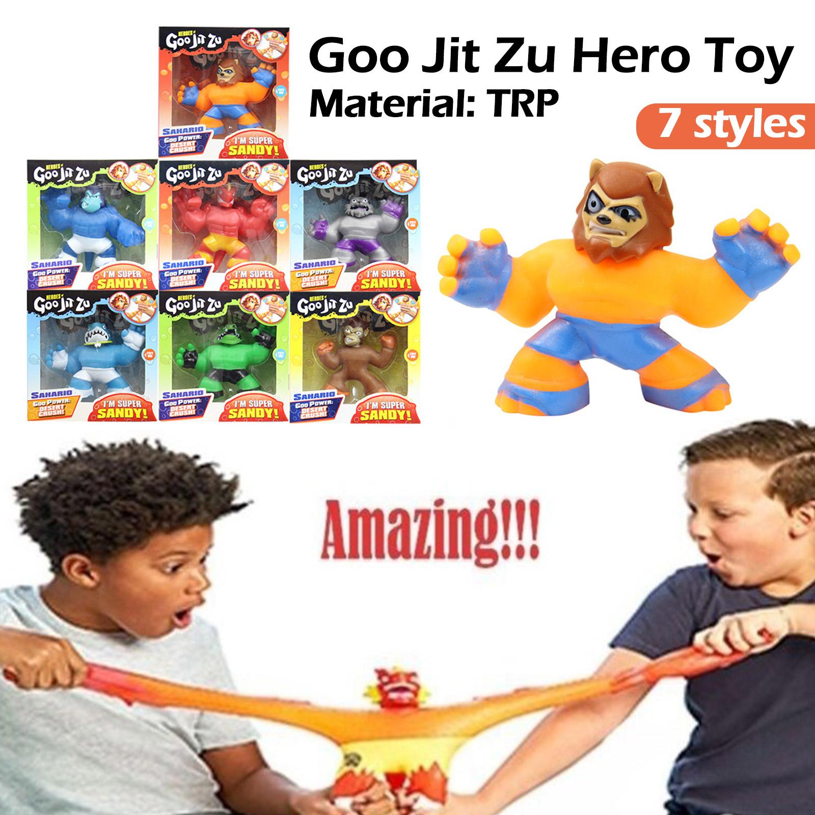 Goo Jit Zu Elastic Doll Kneading Decompression Breathable Soft Rubber Toys