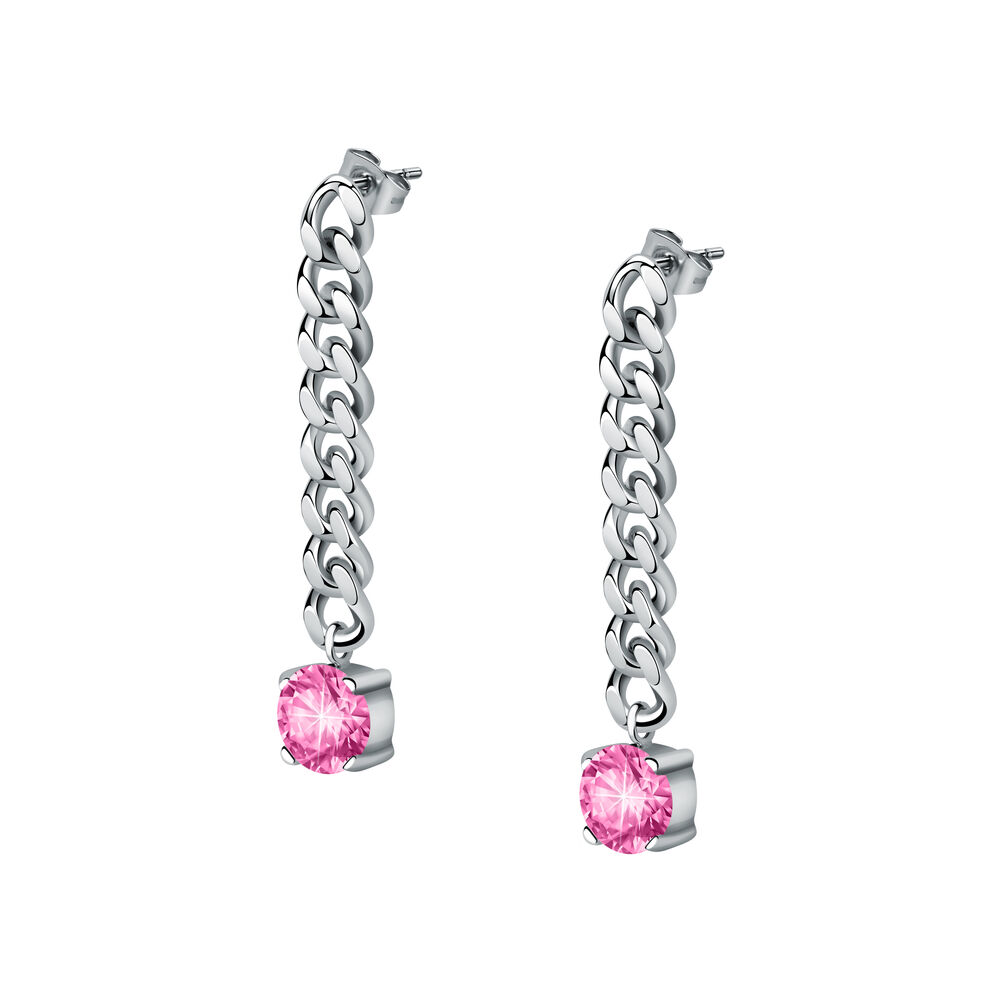 Morellato Poetica 38.3mm Stainless Steel Women's Fucsia Crystal Earrings SAUZ09 ราคา 3,072 บาท*ส่งฟรี