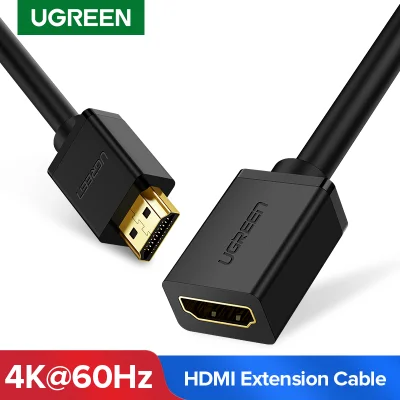 UGREEN HDMI Extension Cable 1080P 3D High Speed HDMI Male to Female Extender for Computer/HDTV/Laptop/Projector in Audio Video Cable -Intl