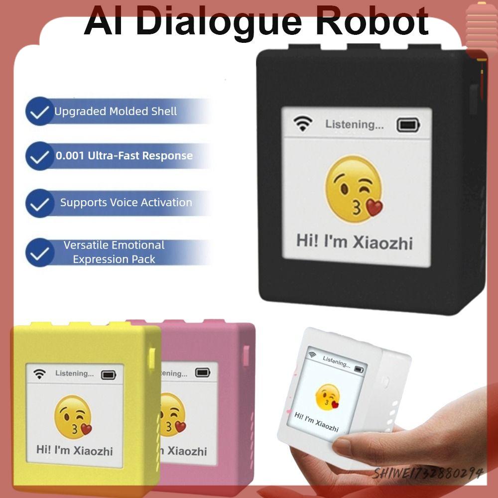 SHIWEI732880294 Màn hình TFT 1,54 inch Robot đối thoại AI Mô-đun hộp thoại Hỗ trợ DeepSeek Robot đối thoại bằng giọng nói Biểu hiện tùy chỉnh cá nhân hóa Ban Phát Triển ESP32-S3 Robot thông minh Xiao Zhi