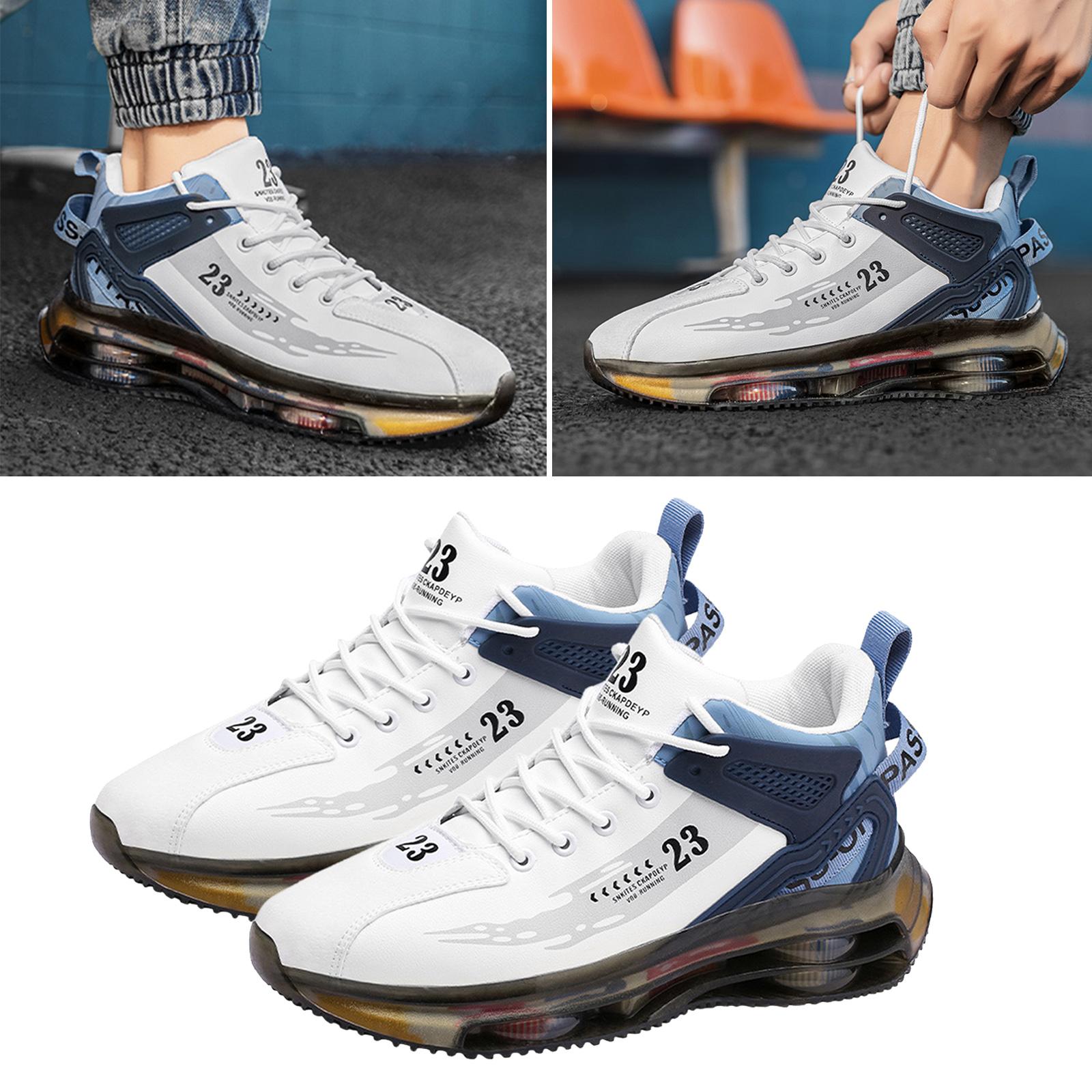BNMUSIC Sneakers Running Shoes Casual Fashion Cushioning Lightweight Footwear Sports Shoes Ankle Boots for Outdoor Training Walking Hiking - 2