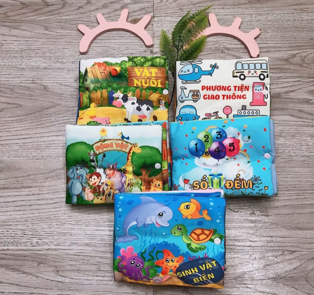 Đồ chơi sách vải cho bé yêu - hàng của Cty ROYAL
