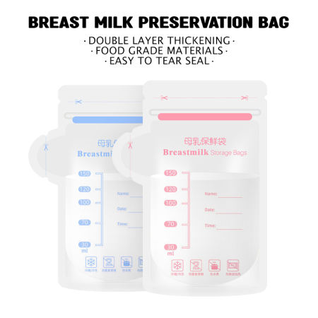 Baby Breast Milk Storage Bag Disposable Breast Milk Storage Bag 30Pcs Portable Milk Storage Bag