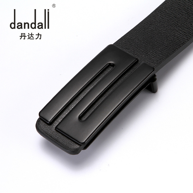 Smooth Buckle Mens Belt Hàn Quốc Ultra Youth Ultra sợi da giả vành đai sinh viên giải trí Ban khóa quần QF64