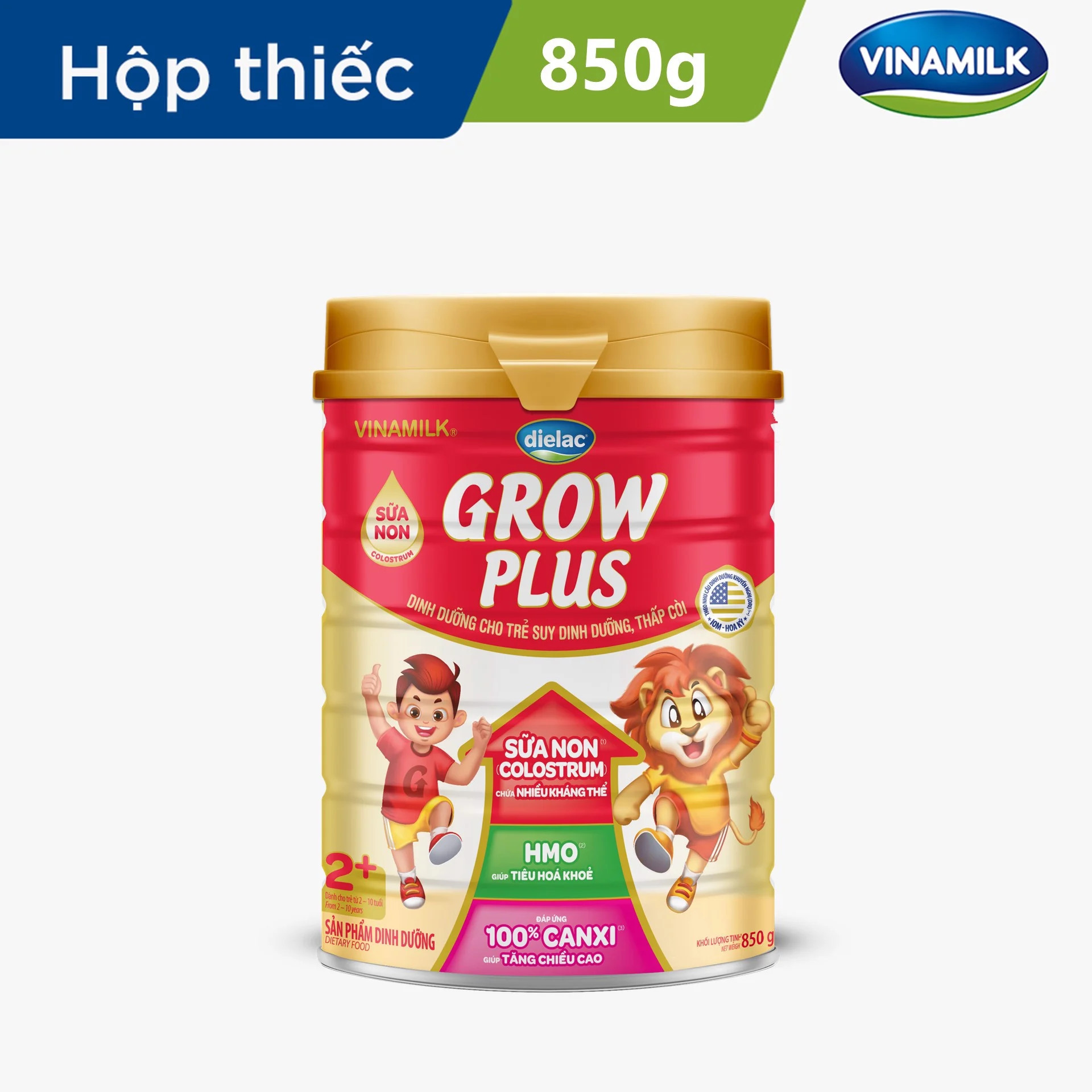 Sữa bột dielac grow plus 2 - lon 850g giá tốt