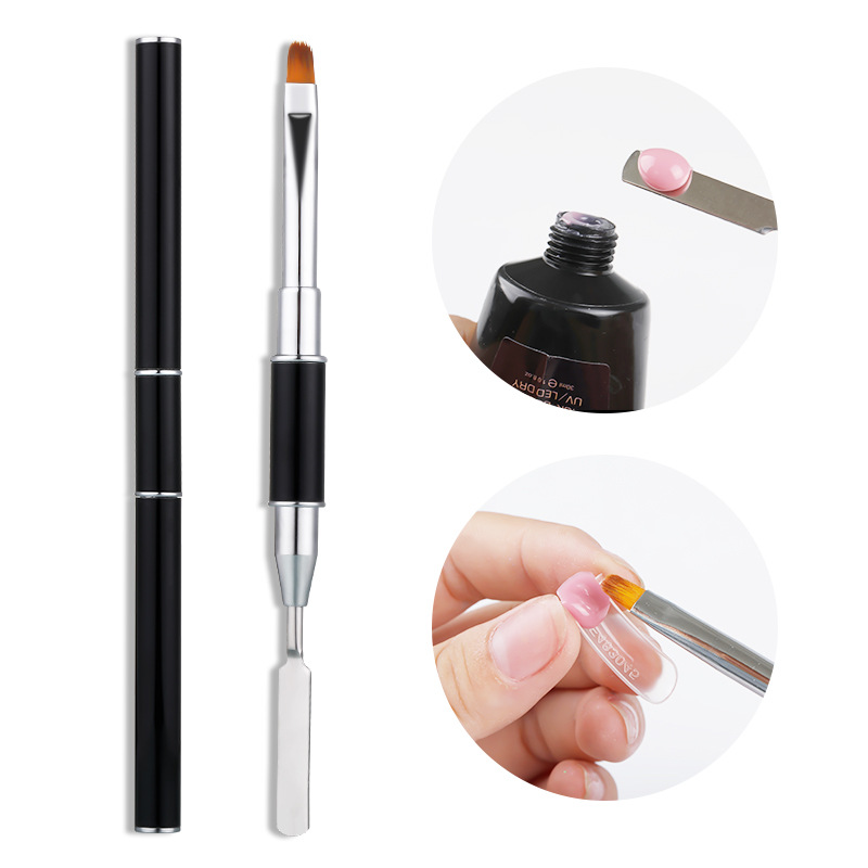 PinPai Double Ways NAIL UV LED Brush Gel Polish Painting Brushes Manicure