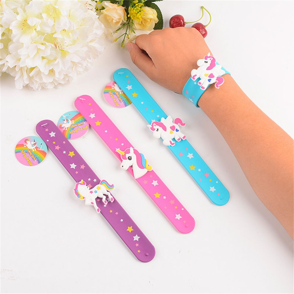 MESSUE Gift Toy For Childre Kids Toys Hand Ring Silicone Birthday Unicorn