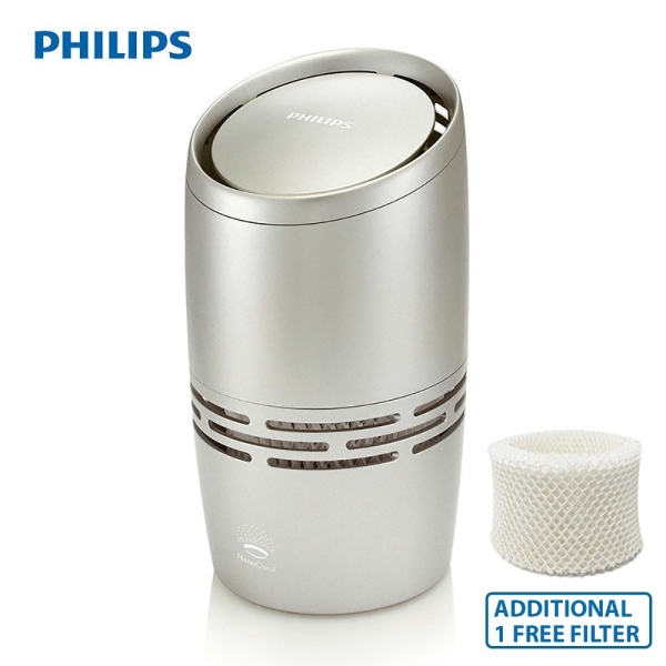 Philips Series 1000 Air Humidifier Hygienic Humidification with 1 Additional Free Filter (Total of 2 Filters) - HU4706 Singapore