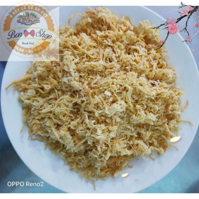 500G RUỐC GÀ SỢI VÀNG- RUỐC GÀ CHÀ BÔNG
