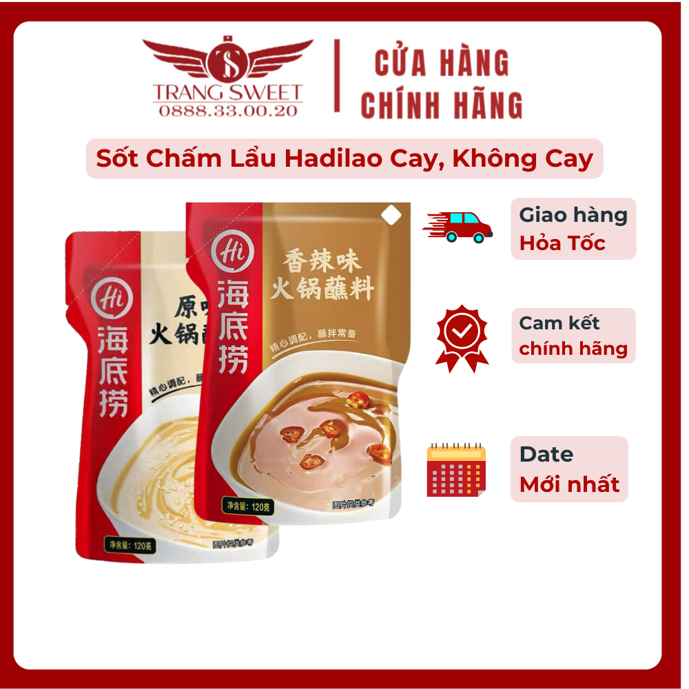 (Hỏa tốc - Phú Nhuận) Sốt Chấm Lẩu Haidilao Sốt Chấm Đậu Phộng Chấm Lẩu Tuyệt Đỉnh Haidilao
