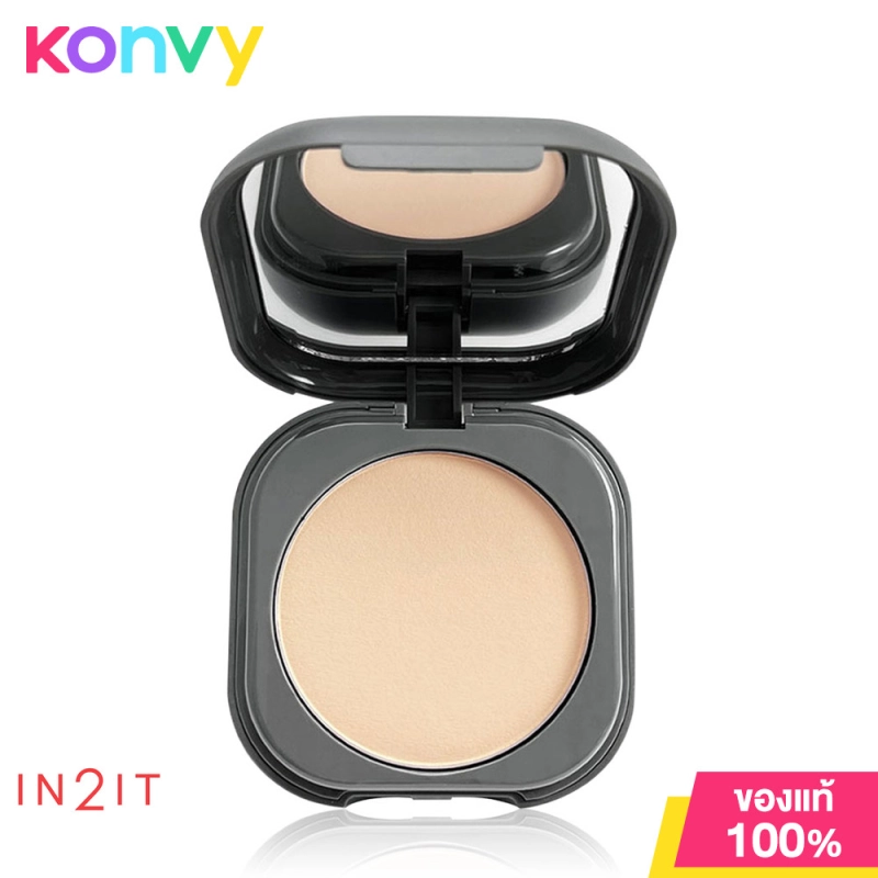 ภาพหน้าปกสินค้าIn2It Facefinity Smooth 2-Way Foundation SPF35PA+++ 10g อินทูอิท แป้งผสมรองพื้น จากร้าน Konvy บน Lazada