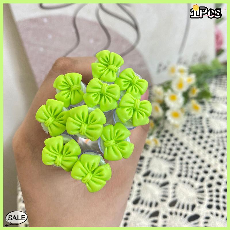 Follow Get New【TIS】 1Pcs Đầy Màu Sắc Bow Tie Lông Mi Bàn Chải Ống Với Pha Lê Lash Mascara Wands Lông Mày Lược Spoolies Applicators Trang Điểm Công Cụ - 5